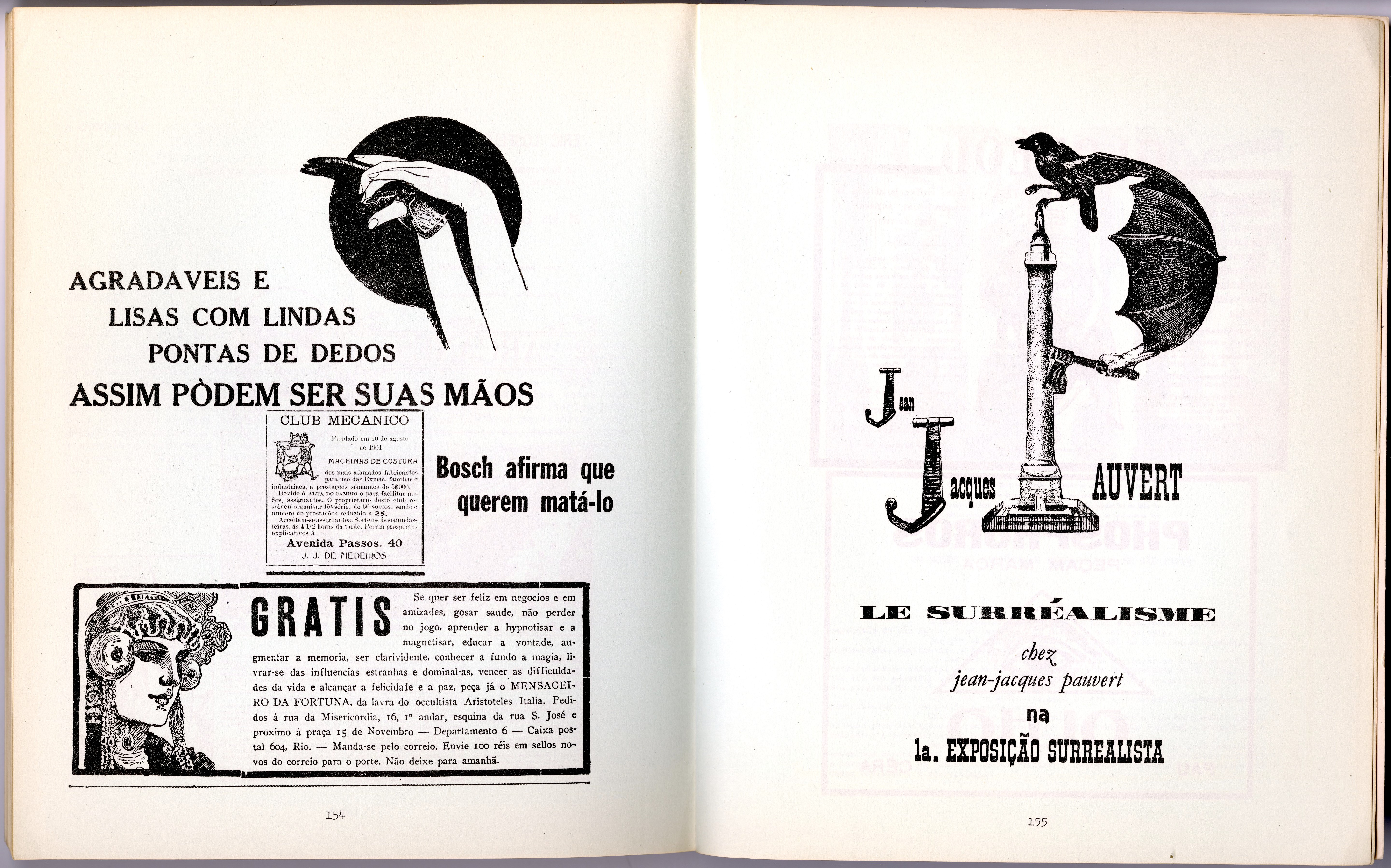 « A Phala: Revista do Movimento Surrealista » (1967) (intérieur)