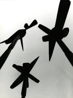 Sculpture Envol, Constellation de François Stahly, photographiée par Laurent Pinsard